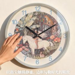 Clocks, Wall Clocks, Living Room, Light Luxury, High-End, Simple, Modern Clock, Wall-Mounted, 2025 New Model, High-End Feel, High-End Creative