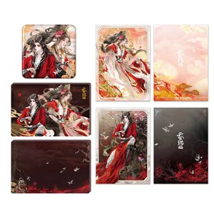 Presale Li Ting Tianguan Blessings Fourth Anniversary of Animation Tianyun Porcelain Blessings Badge Bars Card Xie Lian Flower City
