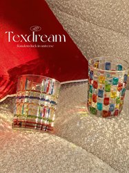 Dream Weaver Refraction Rainbow Series |   Glass Cup ins Light Luxury Crystal Cup for Home Use, Beverage, Milk Tea Cup, Gift-Giving
