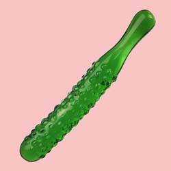 Fake Fruit and Vegetable Model, Glass Material, Cucumber, Kitchen Decoration, Props, Cucumber Stick