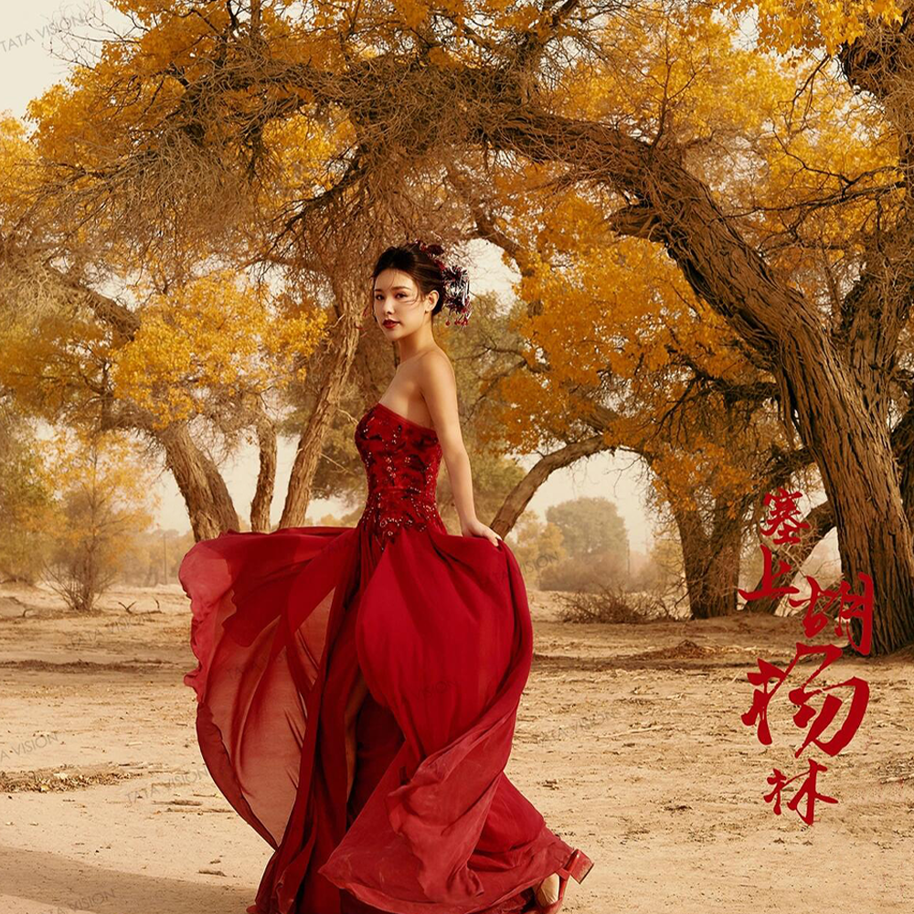 纯玩含机票8人小团 额济纳旗胡杨林甘肃青海莫高窟8天7晚跟团旅游