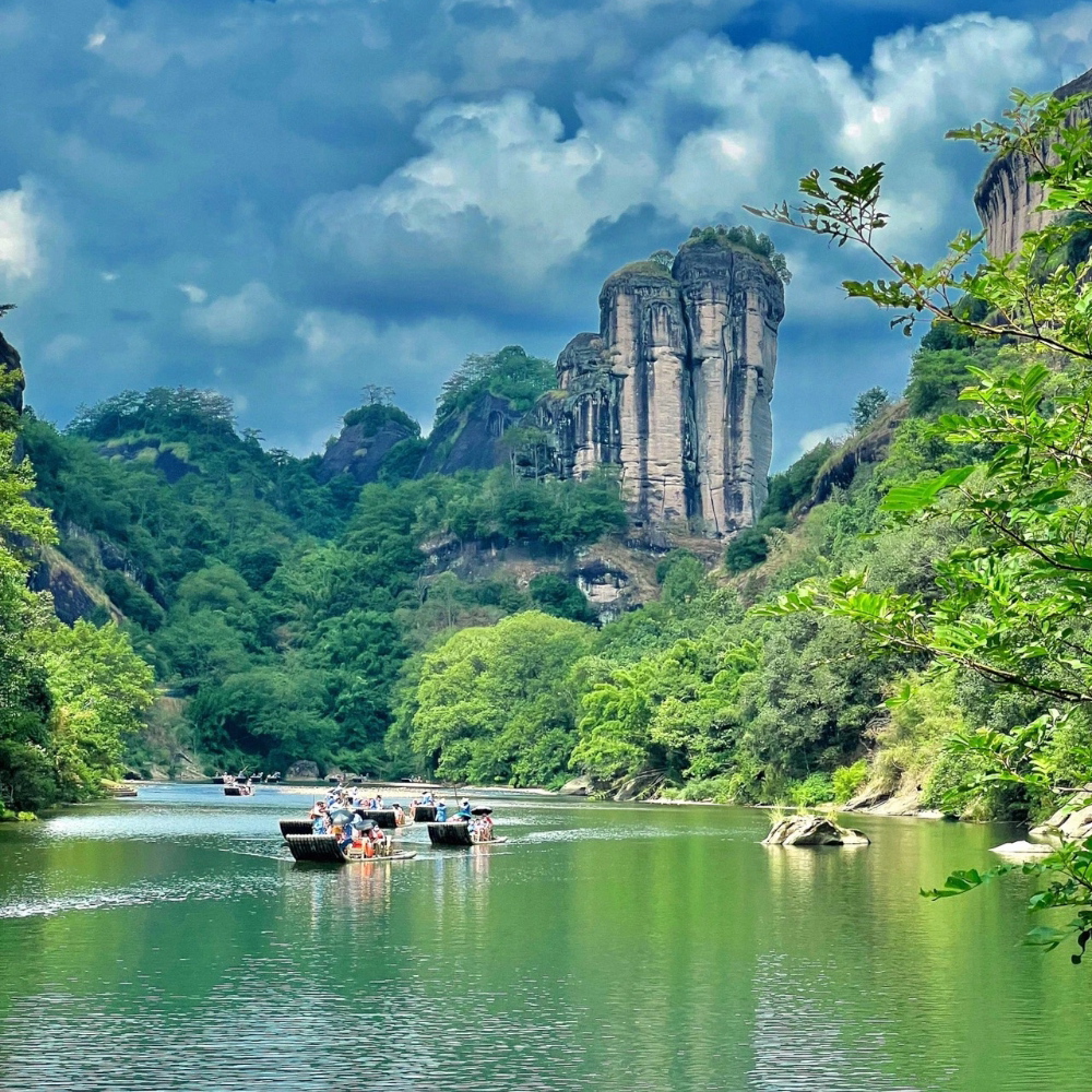 含机票 福建厦门旅游武夷山鼓浪屿南普陀寺趣味赶海6天5晚跟团游