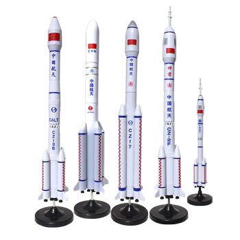 Simulated launch vehicle model Long March 5