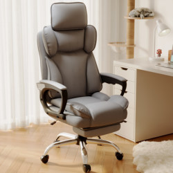 Computer Chair for Home Use, Ergonomic, Comfortable for Long Sitting, Gaming Chair, Office Chair, Reclining for Lunch Break, Executive Chair