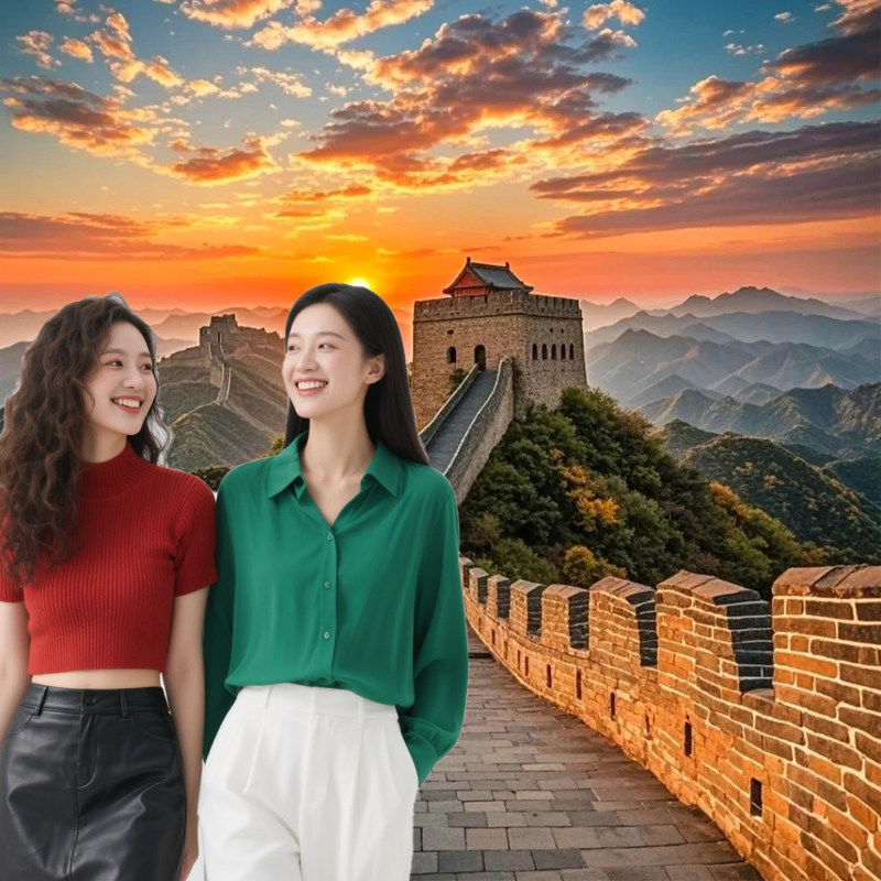 【一家一团】北京八达岭长城一日游包车含门票缆车往返上门接送