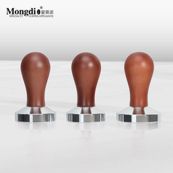 Mongdio Coffee Press Powder Hammer Stainless Steel Powder Distributor Powder Hammer 51/53/58mm Coffee Machine Accessories