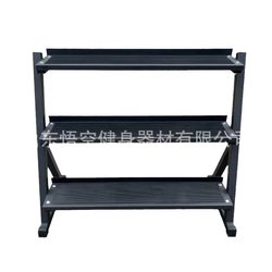 Three-Layer Kettlebell Rack Multi-Functional Gym Commercial Personal Training Studio Kettlebell Storage Rack Combination Training Fitness Rack