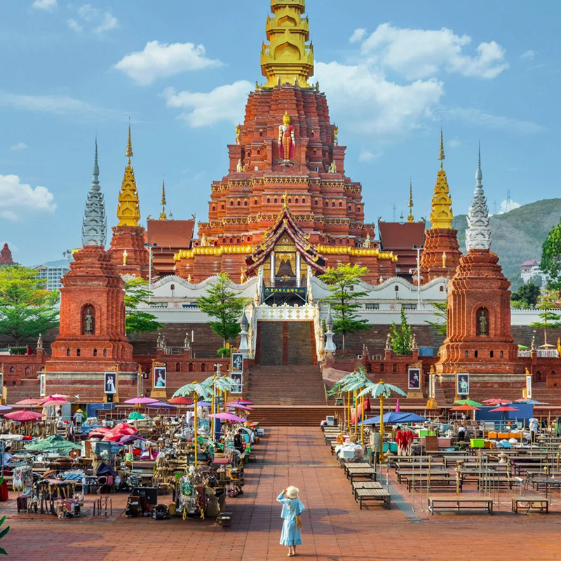 【广州出发】西双版纳亲子游勐泐大佛寺植物园雨林徒步跟团5日游