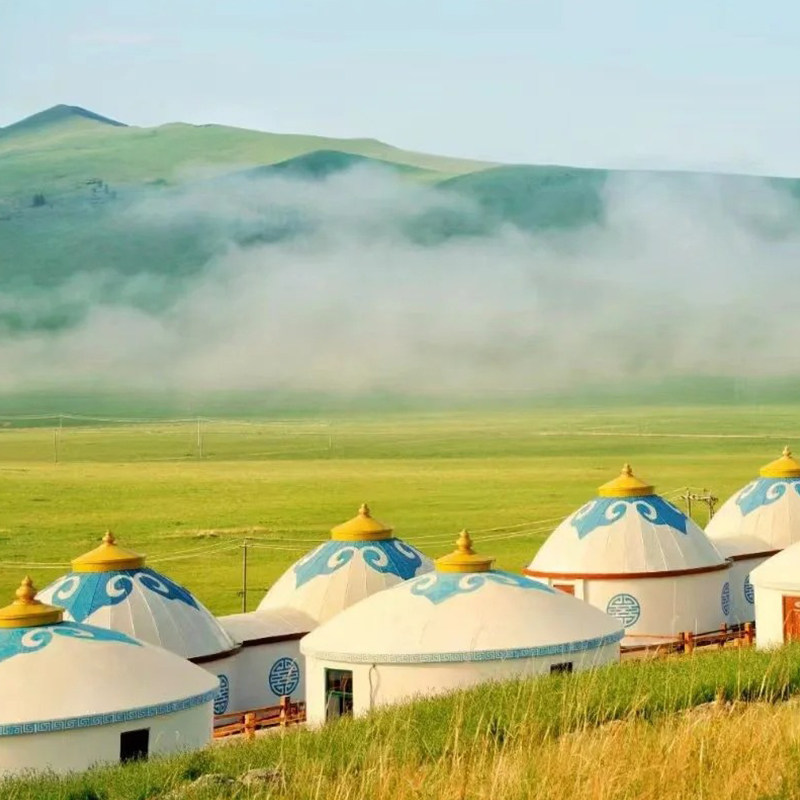 广州出发内蒙古呼和浩特5天4晚希拉穆仁草原响沙湾七星湖跟团游