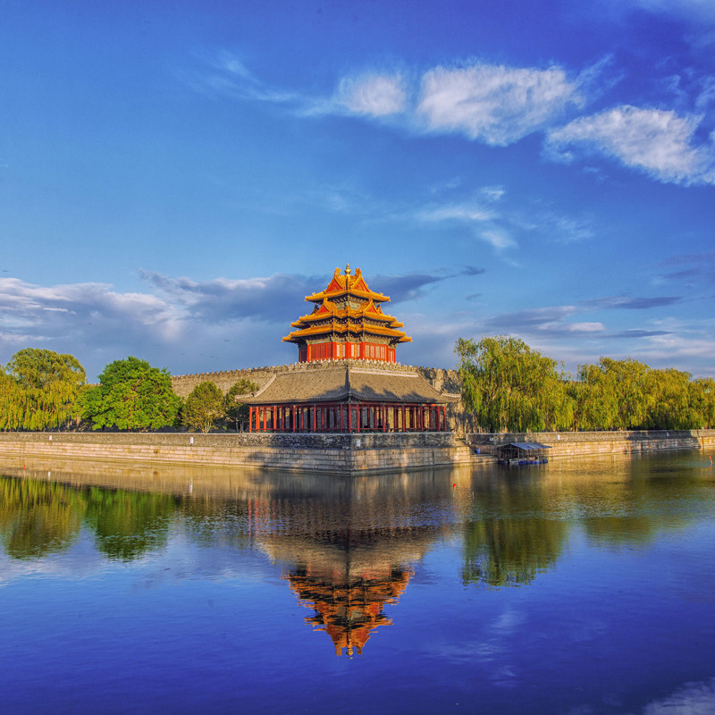 北京故宫博物院颐和园圆明园天坛天安门广场升旗仪式5天4晚跟团游