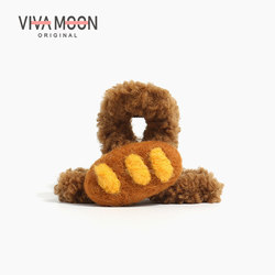 Original Design Autumn and Winter Hair Clip for Women, High-End Felt Bun Plush Shark Clip, Cute Bun Hair Clip