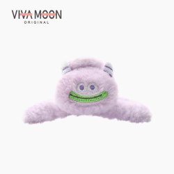 Cute and Quirky Monster Hair Clip, Adorable and Unique Hair Accessory, Plush Toy Hair Accessory, Internet-Famous Shark Clip for Women to Style Their Hair at the Back of Their Head