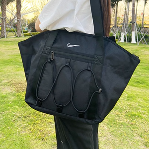 Nike sports bag men's bag women's bag new casual bag hand bag shoulder bag tote bag CV0063-010