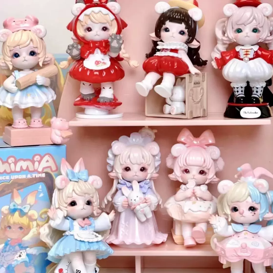 Mimia 童話テーマ 尋找羊角村シリーズ フィギュア 3体セット 内袋未開封 Mimia 童話テーマ 尋找羊角村シリーズ フィギュア 3体セット 内袋未