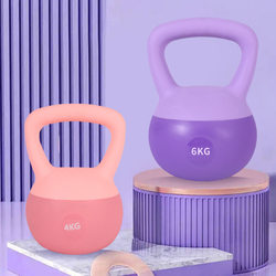 Soft Kettlebell with Gloves in Stock, Professional Soft Kettlebell for Fitness, Shaping, Women's Home Use, Hip Training Tool