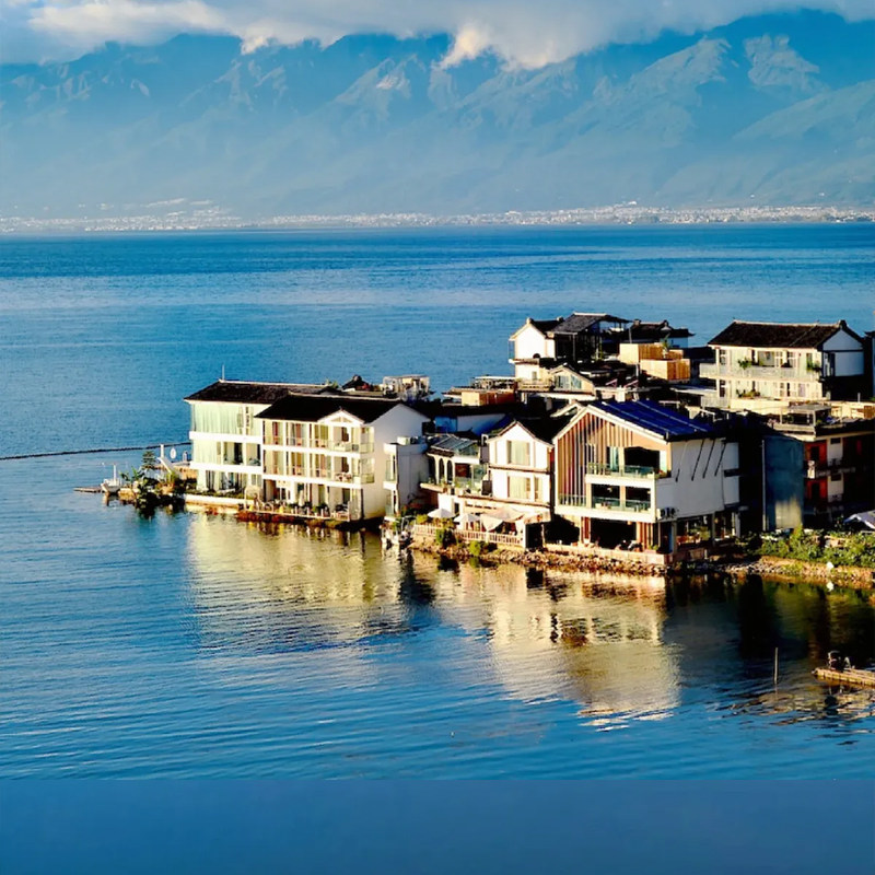 云南旅游大理丽江5天4晚跟团游玉龙雪山 洱海 理想邦 S湾 拉市海