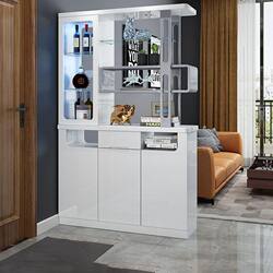 Modern Minimalist Entryway Cabinet for the Living Room, Shoe Cabinet, Integrated Partition Cabinet, Wine Cabinet, Screen Storage Cabinet, Double-Sided Storage Cabinet