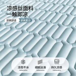 
Maternal and Infant 58814A Seasonal Ice Silk Latex 0 Cool Three-piece Set 5 Machine Washable Summer Wash Mats 22 New Sheets Style Empty