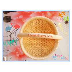 Wicker Eight-Compartment Basket for Steamed Buns, Dried Fruits, Candies, Wedding Baskets, Wicker Egg Baskets