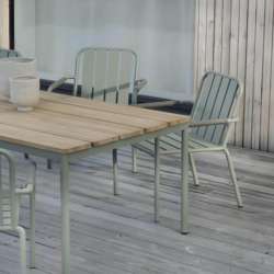 Simple Style Outdoor Tables and Chairs, Courtyard Garden, B&B Outdoor Table, Open-Air Balcony Leisure Table, Wrought Iron Aluminum Alloy Chair