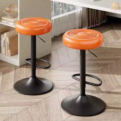 Bar Chair, Round Chair, Swivel Ktv Bar Stool, Mobile Phone Store Counter Front Desk Stool, Commercial High Stool, Bar Counter Stool