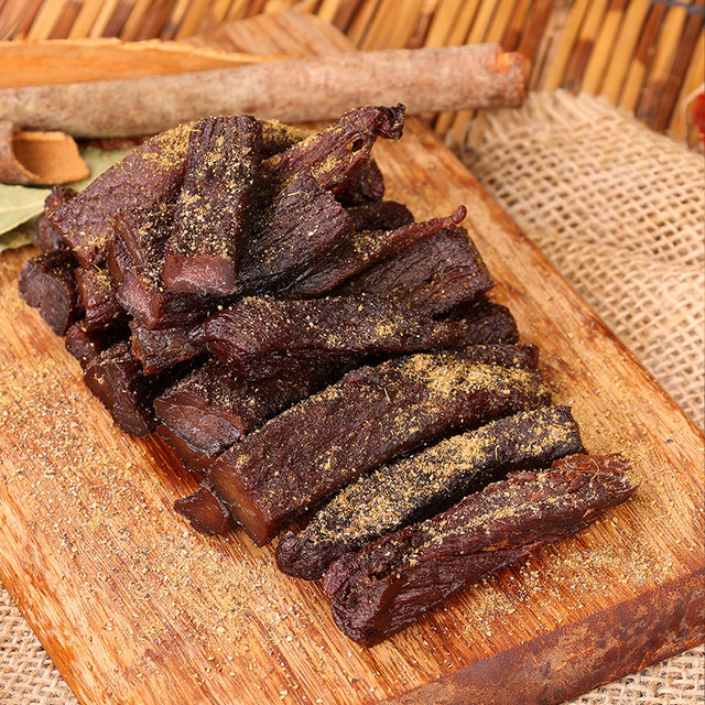 Prairie Girl Beef Jerky Inner Mongolia airdried 500g handshred beef jerky for pregnant women