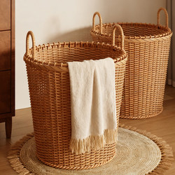 High-Quality Laundry Basket for Home Bathroom, Large Capacity Dirty Clothes Storage Basket, Laundry Basket, Doll Storage Bin