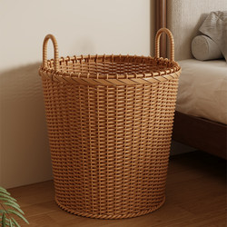 Japanese-Style Laundry Basket for Home Use, High-Capacity Dirty Clothes Storage Basket, Bathroom Laundry Storage Organizer