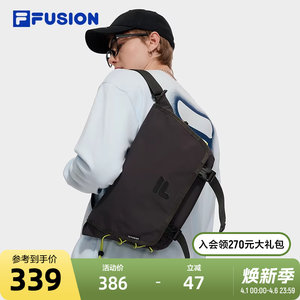 
FILA FUSION neutral waist bag 2025 autumn new fashion casual outdoor bag flip shoulder bag