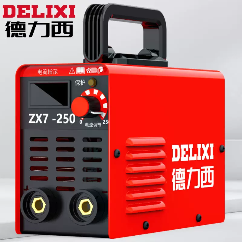 德力西电焊机zx7-250家用小型单电压220V迷你两相电逆变直流焊机-Taobao 