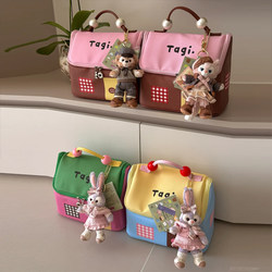 Cute Cosmetic Bag for Women, Portable Partitioned Cosmetics Storage Bag, Travel Portable Large-Capacity Waterproof Toiletry Bag