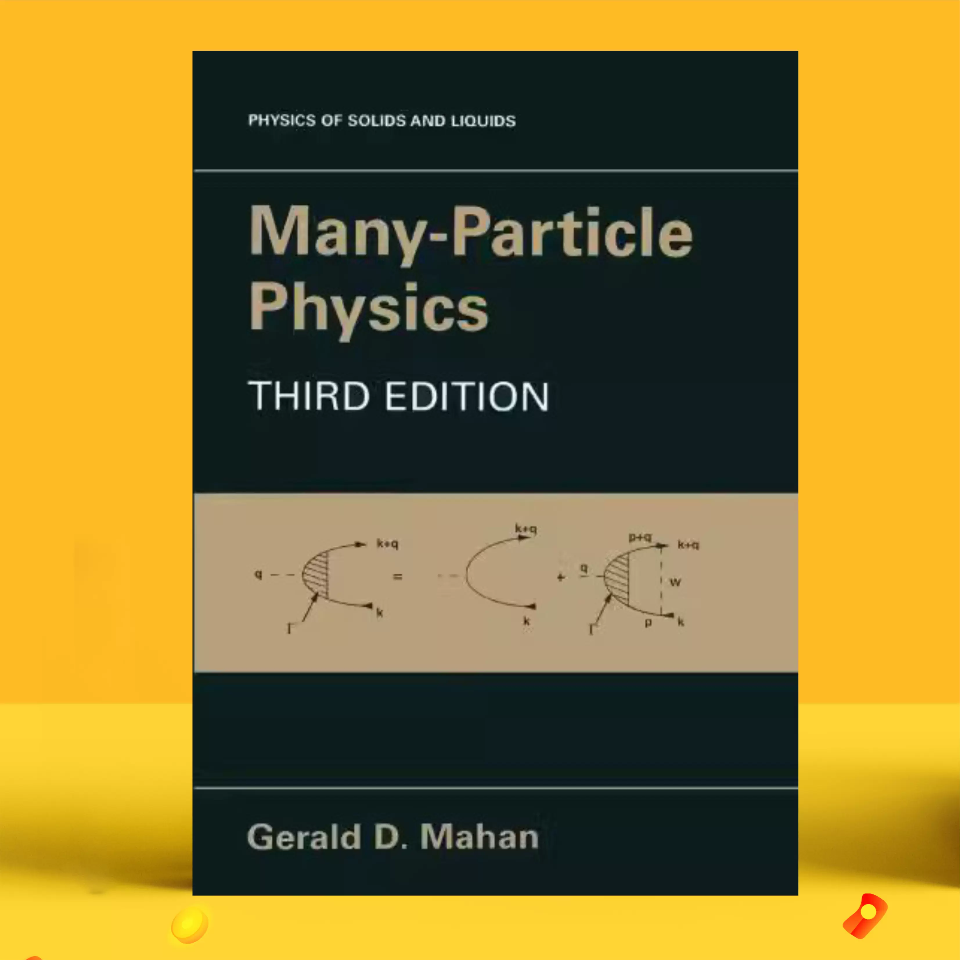 黑白纸质mahan many particle physics-Taobao