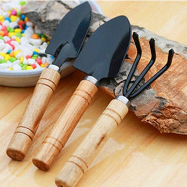 Flower tools Furniture Garden Garden Garden Garden Garden Flower Pot Pot Flower Art Planting Balcony Three -piece Set Set Tap
