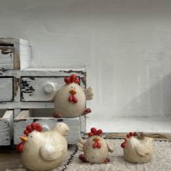 American Country-Style Ornaments, Old-Fashioned Mini Chicken Ornaments, Decorative Outdoor Courtyard Garden Animal Ornaments, Creative Ornaments