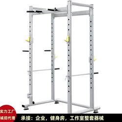 Commercial Free-Standing Squat Rack, Barbell Bench Press Rack, Multi-Functional Home-Use Gantry Rack Fitness Equipment
