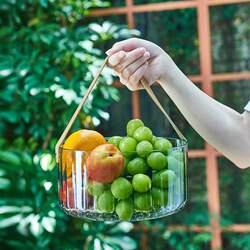 What to Buy for a Spring Outing: Picnic Fruit Basket Equipment, Photo Props, Ice Bucket, Outdoor Camping Acrylic Tote Basket