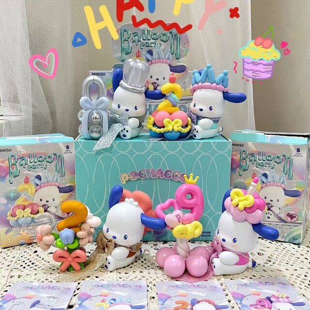 Genuine famous product Pochacco Pacha dog balloon carnival party series ...
