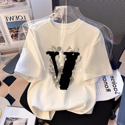 Short-Sleeved T-Shirt for Women, White Pure Cotton, 2026 New Popular Style, Summer Loose Fit, Plus Size, Unique Design Top