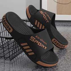 Brand Slippers for Men 2025 New Summer Outdoor Wear Non-Slip Anti-Odor Indoor Home Bathroom Shower Large Size Sports Cool