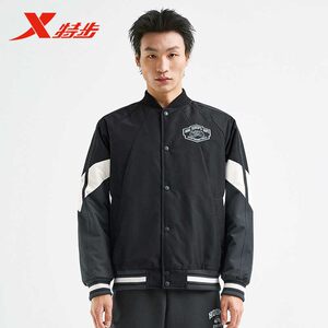 
Xtep thin cotton jacket 2025 autumn new trendy fashion casual cotton jacket men 975129170203