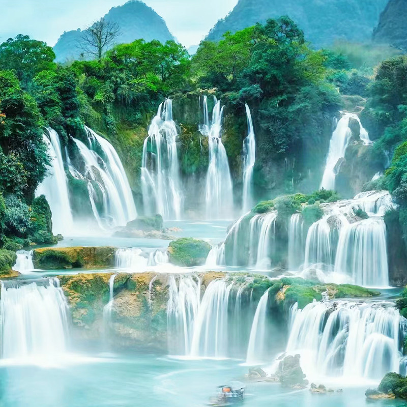 广西旅游南宁北海出发崇左巴马3天2晚德天瀑布通灵峡谷明仕跟团游