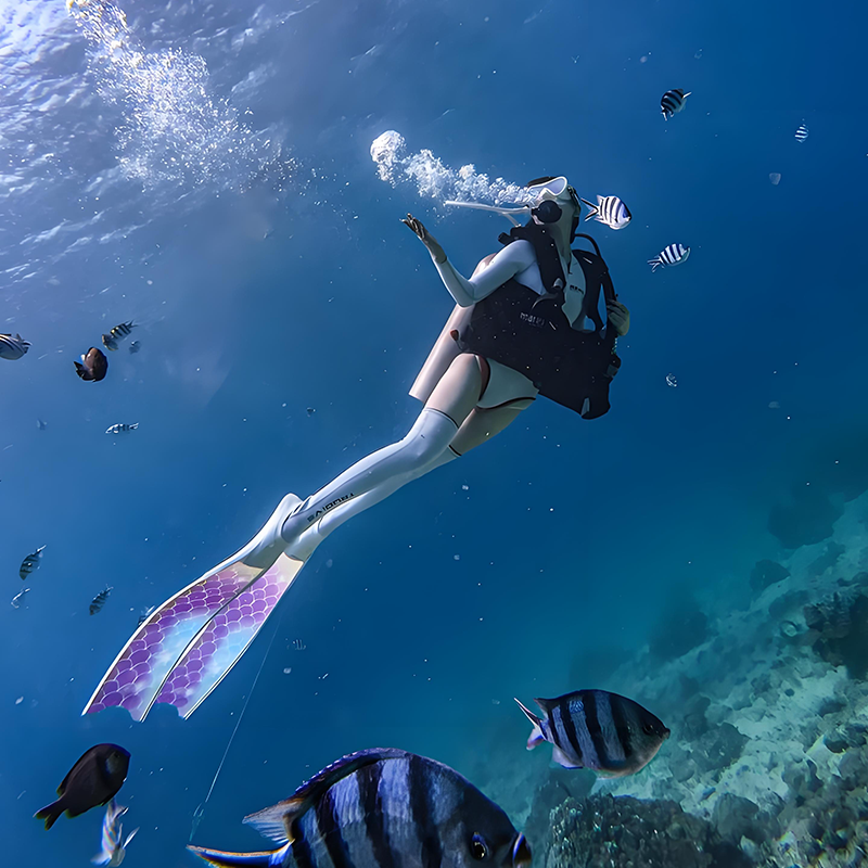 自在三亚全景点3天2晚蜈支洲岛南山游艇出海森林公园分界洲一日游