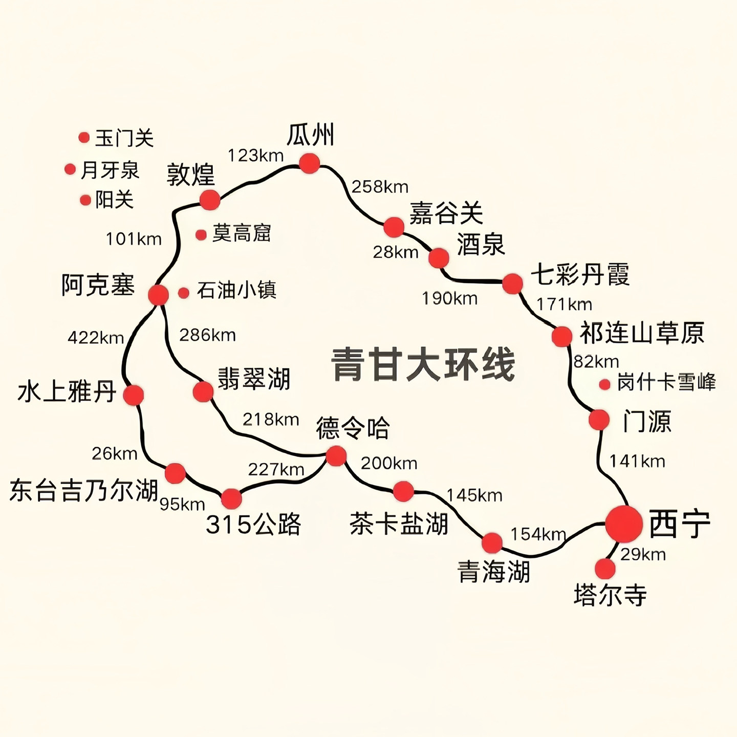 1-8人快速游特种兵6天5晚青海旅游VIP小团大西北青甘大环线莫高窟