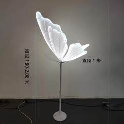 Stage props butterfly road lights wedding glow scene layout pendant decoration chandelier wedding hall stage decorations
