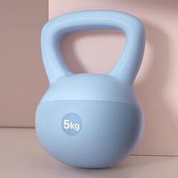 Women's fitness home 5kg kettle dumbbell training buttocks strength training kettlebell yoga equipment exercise soft professional