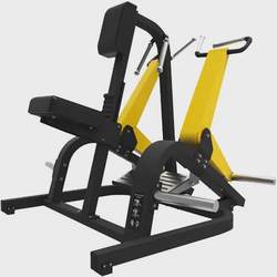 [Comprehensive strength training device] 45-degree machine pedaling machine T-type rowing machine back muscle extension and inverted pedaling biceps