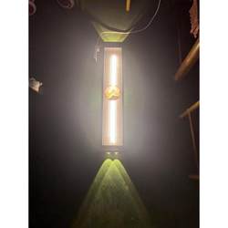 2024 Solar Wall Lamp Connected to Power Up and Down Luminous Wall Lamp LED Modern Simple Outdoor Waterproof Garden Lamp Batch