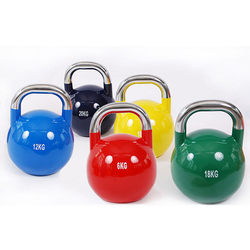 All-steel competitive kettlebell competition kettlebell competition kettlebell competition lacquer steel strength training fitness equipment