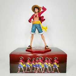 Anime One Piece Merchandise Series: Demon Island Luffy Figure, New Four Emperors Straw Hat Luffy Statue