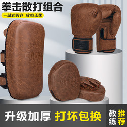 Boxing Glove Set with Hand and Foot Targets for Adult Martial Arts Training, Men's Punching Bag Equipment